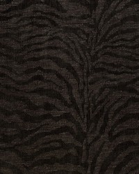 Tiger Chenille Charcoal by  Schumacher Fabric 