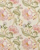 Schumacher Fabric FULL BLOOM EMBROIDERY MULTI