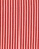 Schumacher Fabric EDIE STRIPE RED