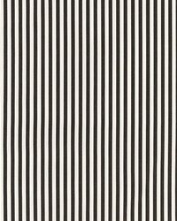 Brigitte Stripe Black by  Schumacher Fabric 