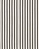 Schumacher Fabric BRIGITTE STRIPE CHARCOAL