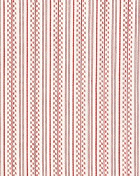 Jack Stripe Red by  Schumacher Fabric 