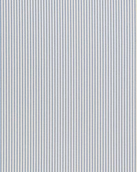Stitched Stripe Blue by  Schumacher Fabric 