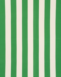 Cabana Stripe Green by  Schumacher Fabric 