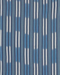 Cusco Ikat Blue by  Schumacher Fabric 