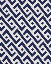 Safari Blue by  Schumacher Fabric 