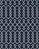 Schumacher Fabric BRICOLETTE NAVY