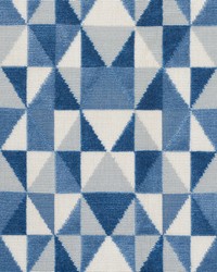 Design 706 Blues by  Schumacher Fabric 