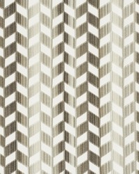 Chevron Strie Velvet Stone by  Schumacher Fabric 