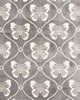 Schumacher Fabric PAPILLON VELVET PEWTER