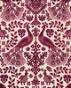 Schumacher Fabric PAVONE VELVET GARNET