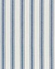 Schumacher Fabric OJAI STRIPE PRUSSIAN BLUE