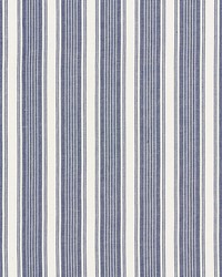 Ojai Stripe Indigo by  Schumacher Fabric 