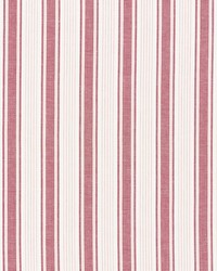 Ojai Stripe Red by  Schumacher Fabric 
