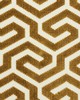 Schumacher Fabric MING FRET VELVET BRONZE