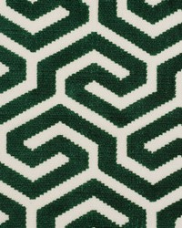 Ming Fret Velvet Emerald by   