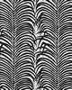 Schumacher Fabric ZEBRA PALM INDOOR/OUTDOOR BLACK