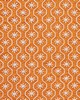 Schumacher Fabric GIGI EMBROIDERY ORANGE