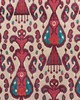 Schumacher Fabric TABRIZ IKAT VELVET AUBERGINE