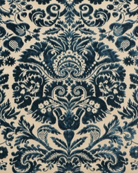 Morimont Velvet Lake by  Schumacher Fabric 