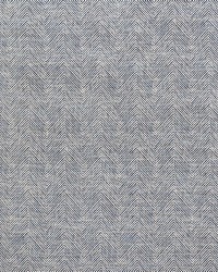 Caro Herringbone Indigo by  Schumacher Fabric 