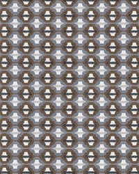 Turned Out Tile 34794 516 Colonial Blue by  Grey Watkins 