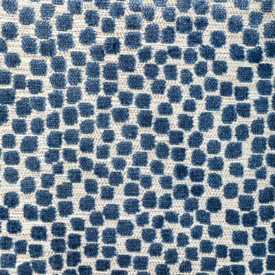 Kravet Flurries 34849 50 Navy THOM FILICIA COLLECTION 34849.50 Grey Upholstery -  Blend Fire Rated Fabric Polka Dot  Fabric