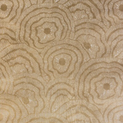 Kravet Panache Velvet 36366 416 Gold COREY DAMEN JENKINS TRAD NOUVEAU 36366.416 Gold Upholstery VISCOSE  Blend Patterned Velvet  Fabric