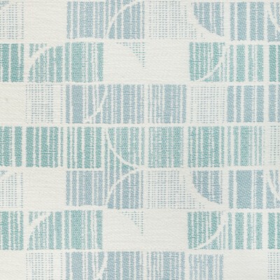 Kravet Upswing 36521 15 Mineral SEAQUAL 36521.15 Green Upholstery -  Blend Fire Rated Fabric Fun Print Outdoor Fabric
