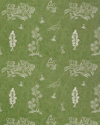 Friendly Folk AM100318 3 Basil Green by  Waverly 