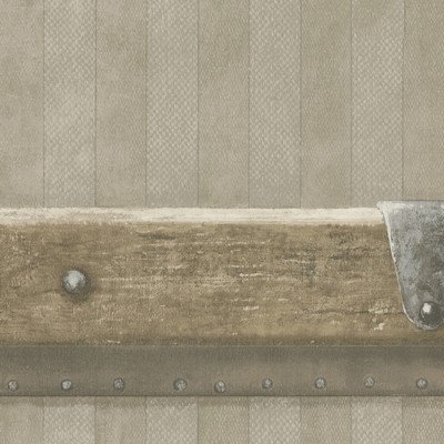 Kravet Wallcovering Steamer Leather ANDREW MARTIN LOST & FOUND AMW10027.16 PAPER - 100% Striped 