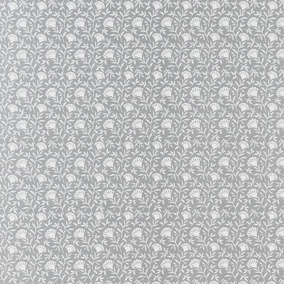 Clarke and Clarke Melby F1465/02 CAC Grey in CLARKE & CLARKE BOHEMIA Grey Multipurpose -  Blend Small Print Floral   Fabric