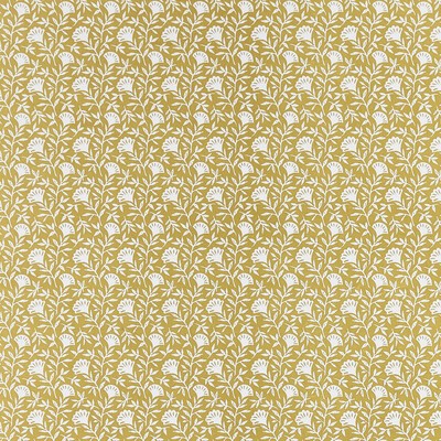 Clarke and Clarke Melby F1465/05 CAC Ochre in CLARKE & CLARKE BOHEMIA Gold Multipurpose -  Blend Small Print Floral   Fabric