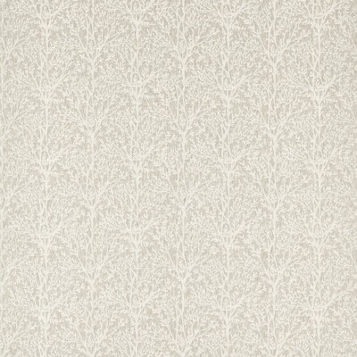 Clarke and Clarke Croft F1538/03 CAC Linen CLARKE & CLARKE COUNTRY ESCAPE F1538/03.CAC Beige Upholstery -  Blend Fire Rated Fabric Leaves and Trees  Fabric