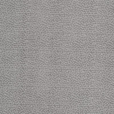 Clarke and Clarke Ricamo F1548/05 CAC Pewter CLARKE & CLARKE DIMORA F1548/05.CAC Grey Drapery -  Blend Crewel and Embroidered  Ditsy Ditsie  Metallic Fabric