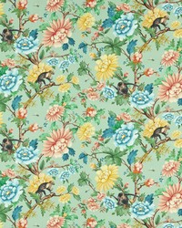 Clarke and Clarke Sapphire Garden F1603/02 CAC Mineral Fabric