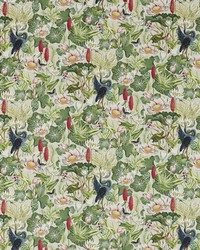 Clarke and Clarke Waterlily F1605/01 CAC Dove Fabric