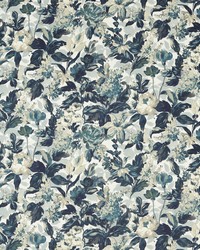 Lilum F1655/01 CAC Denim Ivory by  Clarke and Clarke 