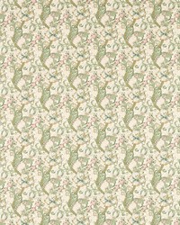 Golden Lily F1677/03 CAC Linen/blush by  Clarke and Clarke 