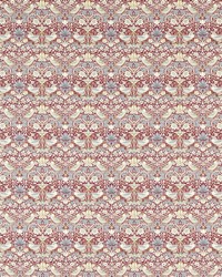 Strawberry Thief F1678/03 CAC Plum by  Clarke and Clarke 