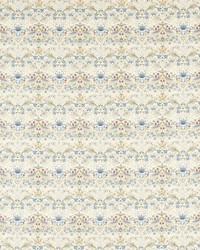 Strawberry Thief F1678/04 CAC Linen by  Clarke and Clarke 