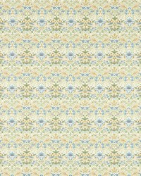 Strawberry Thief F1678/05 CAC Apple by  Clarke and Clarke 