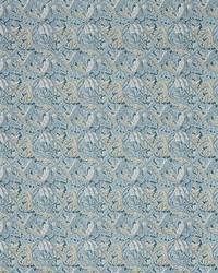 Acanthus F1681/01 CAC Denim by  Clarke and Clarke 