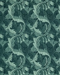 Acanthus Jacquard F1740/06 CAC Teal by   