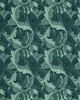 Clarke and Clarke ACANTHUS JACQUARD TEAL