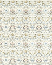 Strawberry Thief Embroidery F1745/02 CAC Denim by   