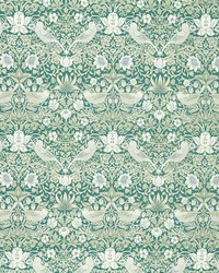 Strawberry Thief Jacquard F1746/06 CAC Teal by   