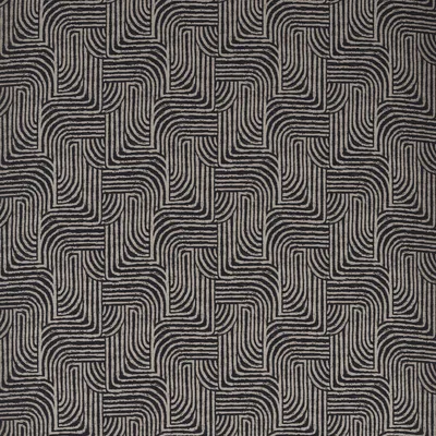 Clarke and Clarke GORMLEY JACQUARD NOIR