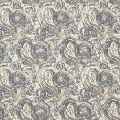 Clarke and Clarke HATOUM JACQUARD INK