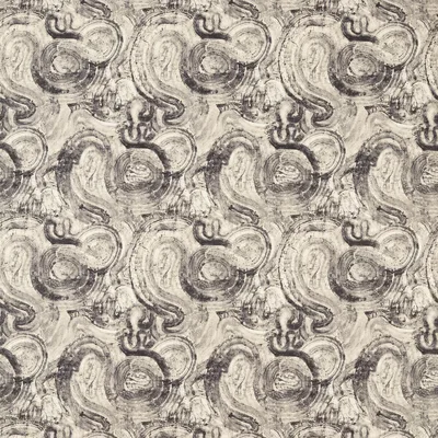 Clarke and Clarke HATOUM JACQUARD NOIR